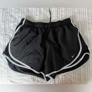 Black Nike run shorts